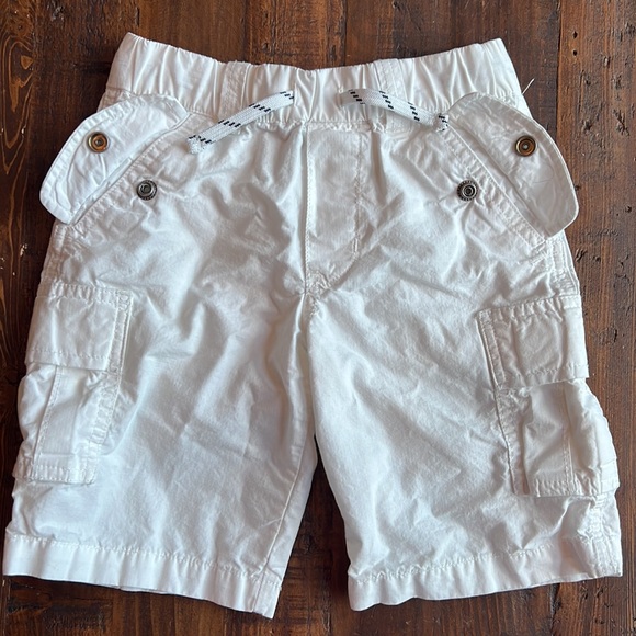 Polo Ralph Lauren Boys Size 6 White Ripstop Cargo Shorts - Picture 2 of 15